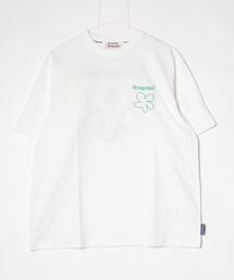 writing flower logo