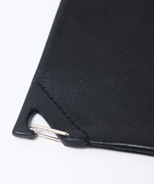 ED ROBERT JUDSON(エドロバートジャドソン)の「【ED ROBERT JUDSON / エドロバートジャドソン】KARABINER BAG / カラビナバッグ / レザー / 巾着式 / ユニセックス(ボディバッグ/ウエストポーチ・メンズ・ブラック・フリー)」の5枚目の写真