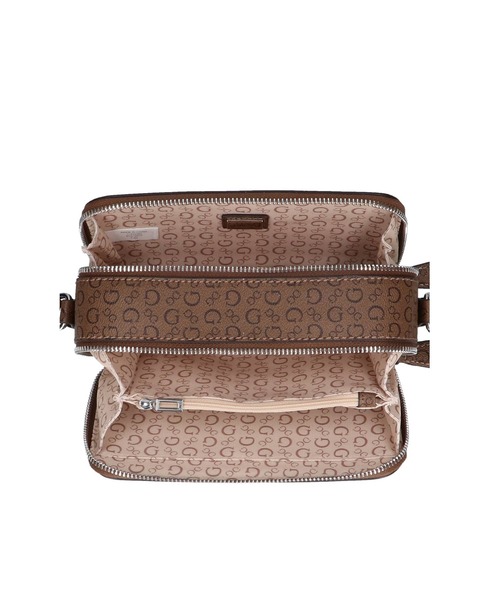 Guess（ゲス）の「【GUESS】ゲス　SOFIA MINI CROSSBODY TOP ZIP　ショルダーバッグ（ショルダーバッグ・レディース・ブラウン系その他/ブラック系その他/ベージュ系その他・FREE）」の8枚目の写真
