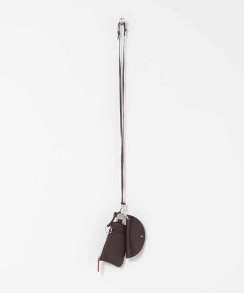 KBF（ケイビーエフ）の「マルチポーチネックショルダー2（ショルダーバッグ・レディース・ダークブラウン・ONE）」の17枚目の写真