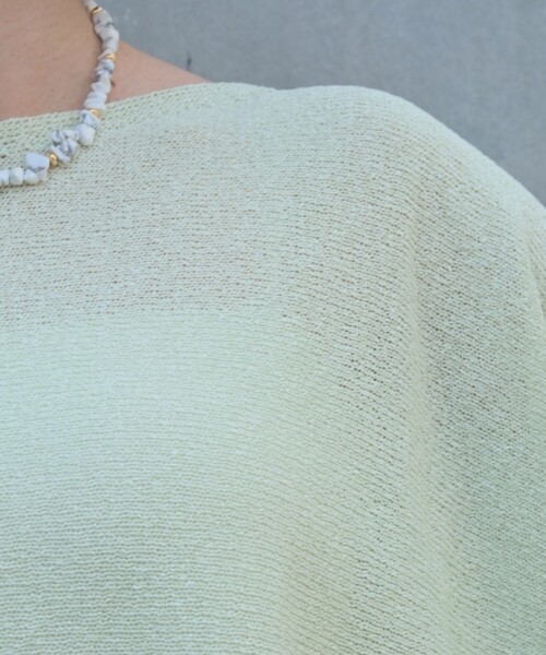 qualite（カリテ）の「【大人気アイテムが進化して新登場！】camifine ニットプルオーバー/春服/夏服/オフィスカジュアル/春ニット/春カラー（ニット/セーター・レディース・ベージュ/チャコールグレー/セージグリーン/オフホワイト・フリー）」の14枚目の写真