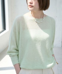 qualite scape（カリテ スケープ）の「【大人気アイテムが進化して新登場！】camifine ニットプルオーバー/春服/夏服/オフィスカジュアル/春ニット/春カラー（ニット/セーター）」