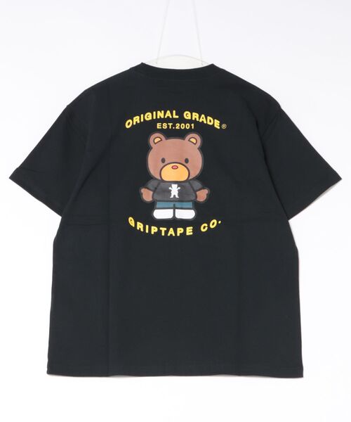 GRIZZLY(グリズリー)の「【ムラサキスポーツ限定】GRIZZLY/グリズリー 半袖 Tシャツ PLUSHIE BEAR SST G26SS-2432(Tシャツ/カットソー・レディース・ブラック/ホワイト・L/M)」の3枚目の写真