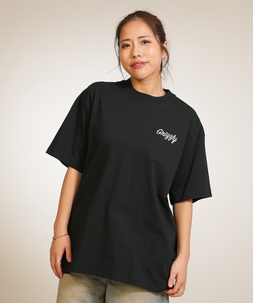 GRIZZLY(グリズリー)の「【ムラサキスポーツ限定】GRIZZLY/グリズリー 半袖 Tシャツ PLUSHIE BEAR SST G26SS-2432(Tシャツ/カットソー・レディース・ブラック/ホワイト・L/M)」の11枚目の写真
