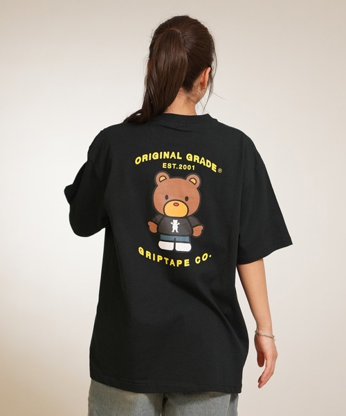 GRIZZLY(グリズリー)の「【ムラサキスポーツ限定】GRIZZLY/グリズリー 半袖 Tシャツ PLUSHIE BEAR SST G26SS-2432(Tシャツ/カットソー・レディース・ブラック/ホワイト・L/M)」の12枚目の写真