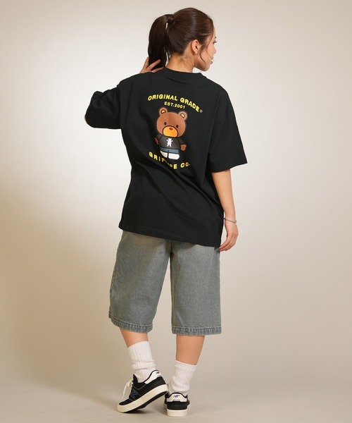 GRIZZLY(グリズリー)の「【ムラサキスポーツ限定】GRIZZLY/グリズリー 半袖 Tシャツ PLUSHIE BEAR SST G26SS-2432(Tシャツ/カットソー・レディース・ブラック/ホワイト・L/M)」の14枚目の写真