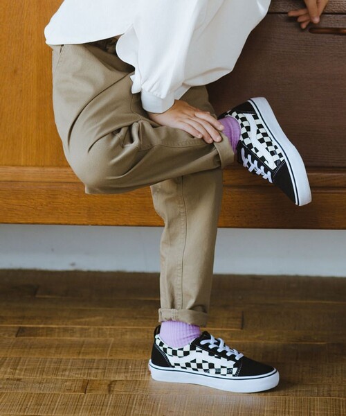 BRANSHES(ブランシェス)の「ガーデナーテーパードツイルパンツ(その他パンツ・キッズ・イエロー/ネイビー/ベージュ/ブラック・150/100/110/130/120/140/90/160)」の6枚目の写真