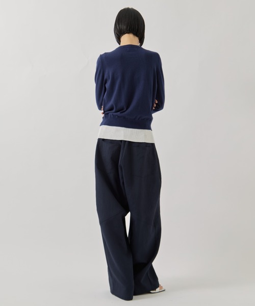 AKANE UTSUNOMIYA（アカネウツノミヤ）の「【AKANE UTSUNOMIYA/アカネウツノミヤ】SAP-FK02-1001/肩開きニットカーディガン（カーディガン/ボレロ・レディース・グレー/ネイビー・FREE）」の11枚目の写真