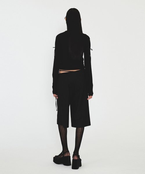 DIAGONAL(ダイアゴナル)の「BOLERO LAYERED KNIT (navy)(ニット/セーター・レディース・その他・FREE)」の7枚目の写真