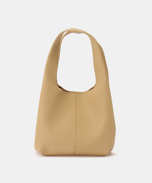 B.C STOCK（ベーセーストック）の「ポーチ付きスクエアバッグ（ショルダーバッグ・レディース・ブラック/シルバー/ベージュ・FREE）」の2枚目の写真