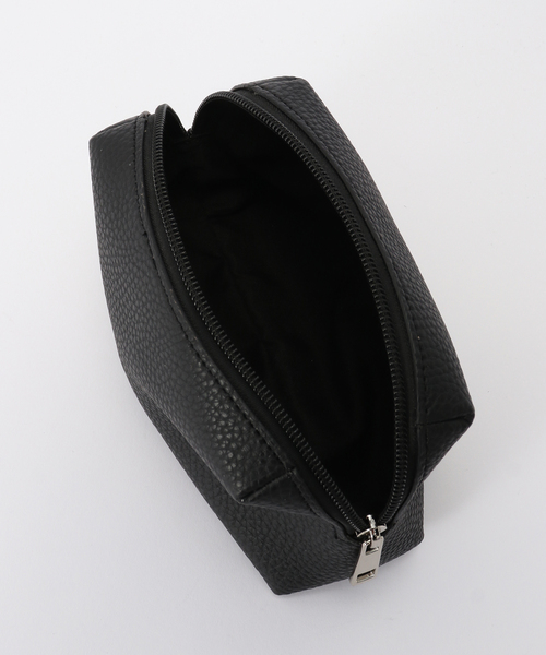 B.C STOCK（ベーセーストック）の「ポーチ付きスクエアバッグ（ショルダーバッグ・レディース・ブラック/シルバー/ベージュ・FREE）」の14枚目の写真