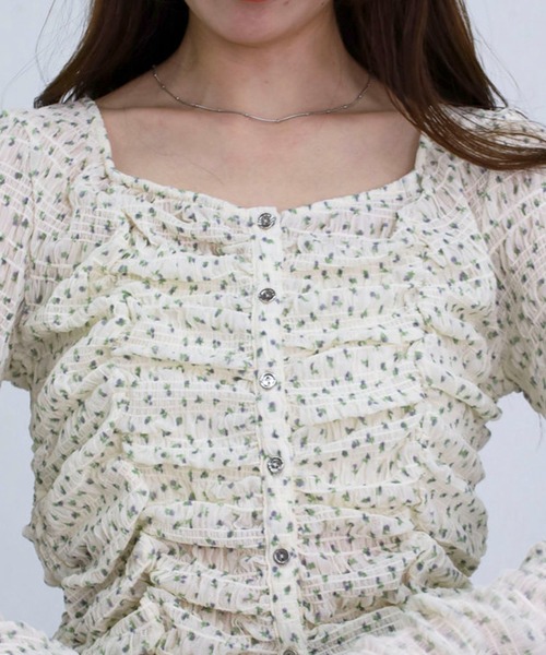 archives（アルシーヴ）の「アソートカットＪＱギャザーＴＯＰＳ（Tシャツ/カットソー・レディース・アイボリー/ブラック/オフホワイト・MEDIUM）」の13枚目の写真