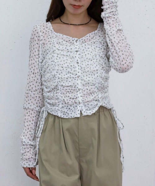 archives（アルシーヴ）の「アソートカットＪＱギャザーＴＯＰＳ（Tシャツ/カットソー・レディース・アイボリー/ブラック/オフホワイト・MEDIUM）」の15枚目の写真
