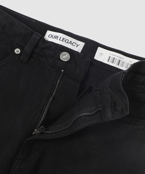 Our Legacy(アワーレガシー)の「OUR LEGACY CARLSON CUT(デニムパンツ・メンズ・ブラック・30/29)」の6枚目の写真