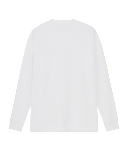 THE NORTH FACE(ザノースフェイス)の「ザ ノース フェイス THE NORTH FACE L/S Crepe Weave Tee ロングスリーブクリープウィーブティー(Tシャツ/カットソー・メンズ・ホワイト/ブラック・S/M/L/XL/SS)」の4枚目の写真
