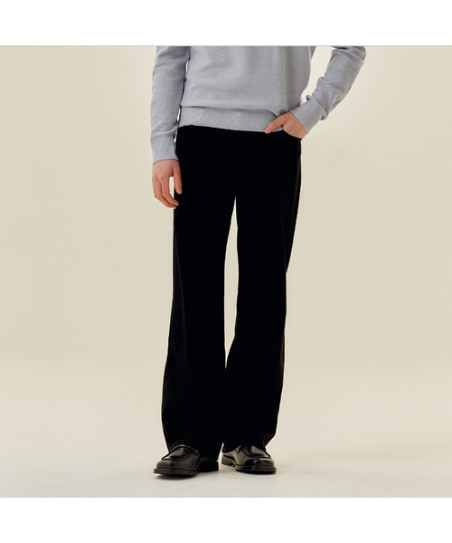 MINDBRIDGE(マインドブリッジ)の「ワイドデニムパンツ_BK(デニムパンツ・メンズ・ブラック・34/32/30/31/33/29)」の1枚目の写真