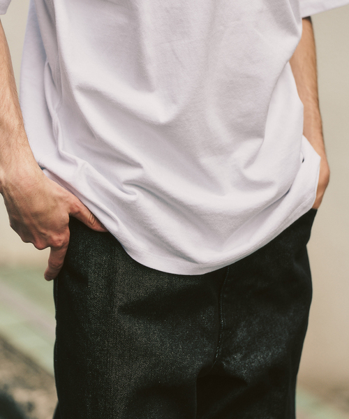417 EDIFICE(フォーワンセブンエディフィス)の「トーナルステッチ ヘンリーネックTシャツ(Tシャツ/カットソー・メンズ・アイボリー/ブラック/ホワイト・LARGE/MEDIUM)」の21枚目の写真