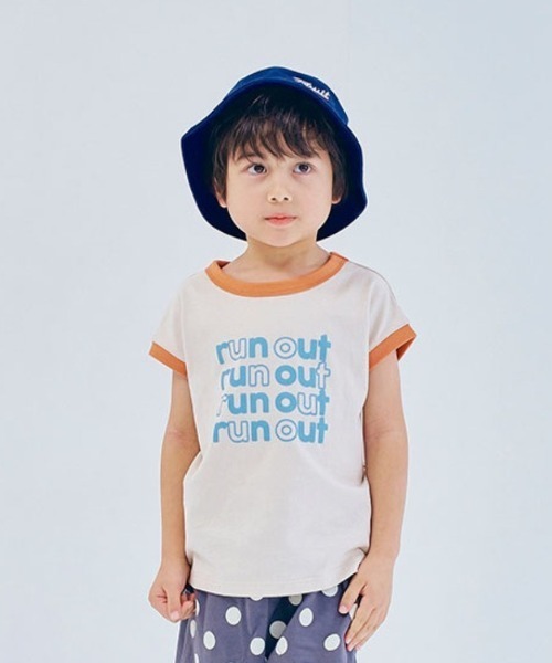 LYKKE(リッケ)の「マイニチお洗濯してもよれにくいフレンチTシャツ(Tシャツ/カットソー・キッズ・チャコール/イエロー/ブルーグリーン/ライトブルー/アイボリー/ライトベージュ・90/100/110/120/130)」の4枚目の写真