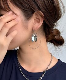 DouDou（ドゥドゥ）の「モチーフシルバーフープピアス（ピアス（両耳用））」