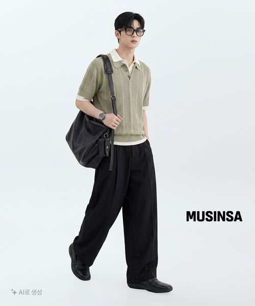 KNITTED（ニッティド）の「リネンスカシカラー半袖ニットオリーブ（ニット/セーター・レディース・その他・MEDIUM/LARGE/X-LARGE）」の9枚目の写真