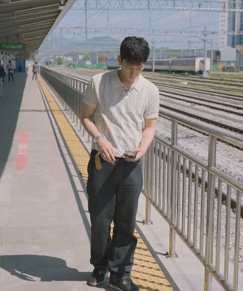 KNITTED（ニッティド）の「リネンスカシカラー半袖ニットオリーブ（ニット/セーター・レディース・その他・MEDIUM/LARGE/X-LARGE）」の15枚目の写真