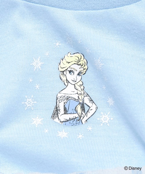 Disney(ディズニー)の「【DisneyCollection/ディズニーコレクション】半袖Tシャツ×チュールキャミソール(Tシャツ/カットソー・キッズ・オフホワイト/ラベンダー・110/90/130/120/100)」の9枚目の写真