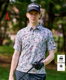 ADABAT STREAM（アダバットストリーム）の「【吸水速乾/UVカット】ボタニカルポロシャツ（ポロシャツ）」