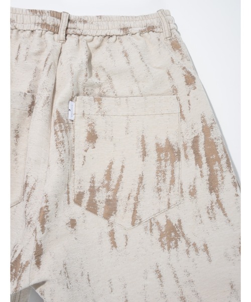 SUPERTHANKS(スーパーサンクス)の「<ダメージ加工>ジャガード素材サイドタックワイドパンツDamage jacquard side-tuck wide trousers(その他パンツ・メンズ・アイボリー・L/M/S)」の12枚目の写真