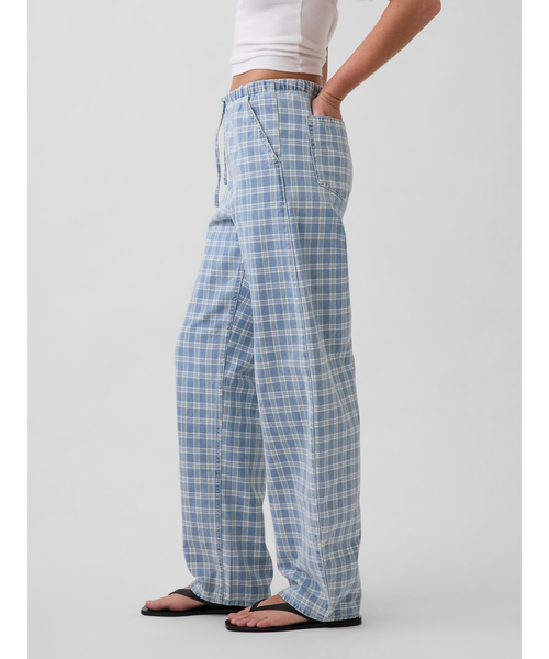 GAP(ギャップ)の「ハイライズ イージーウエスト バレルデニム(デニムパンツ・レディース・インディゴブルー・M/S/XXS/XS/L)」の2枚目の写真