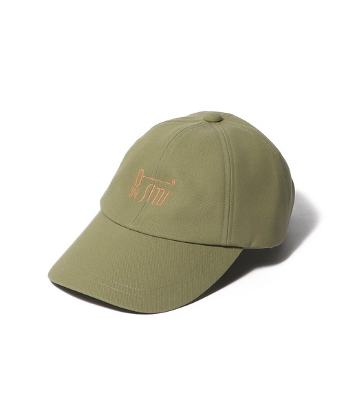La Maison de Lyllis（メゾンドリリス）の「La Maison de Lyllis / HAZE CAP（キャップ・レディース・オリーブ/ダークブラウン・FREE）」の2枚目の写真