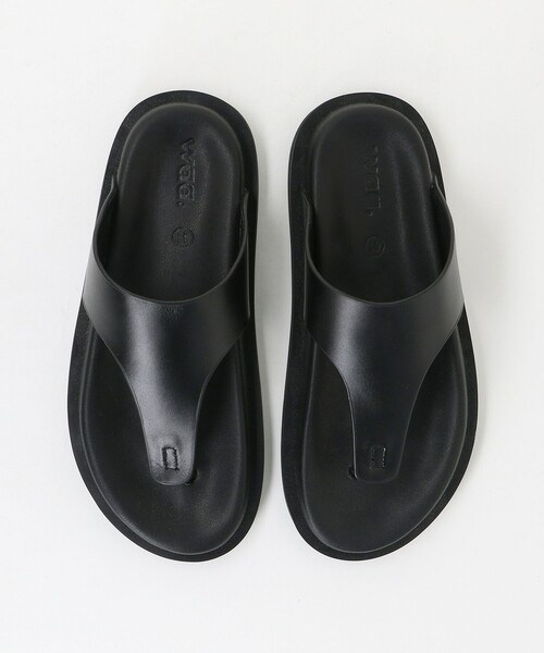 BEAUTY&YOUTH UNITED ARROWS(ビューティーアンドユースユナイテッドアローズ)の「<Waa.studios>KEO サンダル(サンダル・メンズ・ブラック・40/43/41/42)」の4枚目の写真