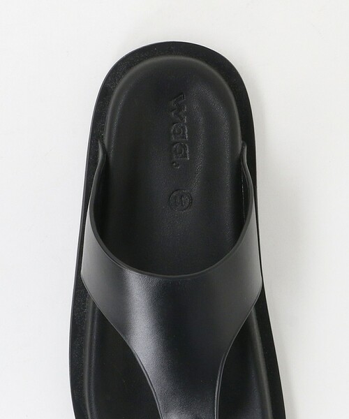 BEAUTY&YOUTH UNITED ARROWS(ビューティーアンドユースユナイテッドアローズ)の「<Waa.studios>KEO サンダル(サンダル・メンズ・ブラック・40/43/41/42)」の8枚目の写真