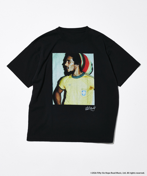 JOURNAL STANDARD(ジャーナルスタンダード)の「Bob Marley / ボブ・マーリー プリント Tシャツ(Tシャツ/カットソー・メンズ・イエロー/ホワイト/ブラック/チャコールグレー/ブラック系その他/ブラックミックス・LARGE/MEDIUM/SMALL)」の14枚目の写真