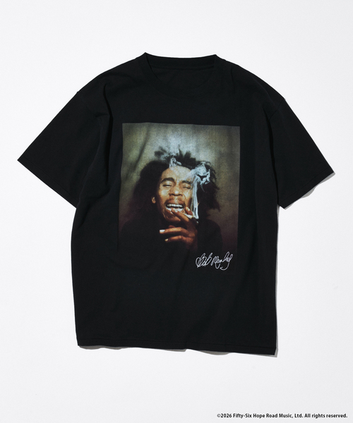 JOURNAL STANDARD(ジャーナルスタンダード)の「Bob Marley / ボブ・マーリー プリント Tシャツ(Tシャツ/カットソー・メンズ・イエロー/ホワイト/ブラック/チャコールグレー/ブラック系その他/ブラックミックス・LARGE/MEDIUM/SMALL)」の16枚目の写真