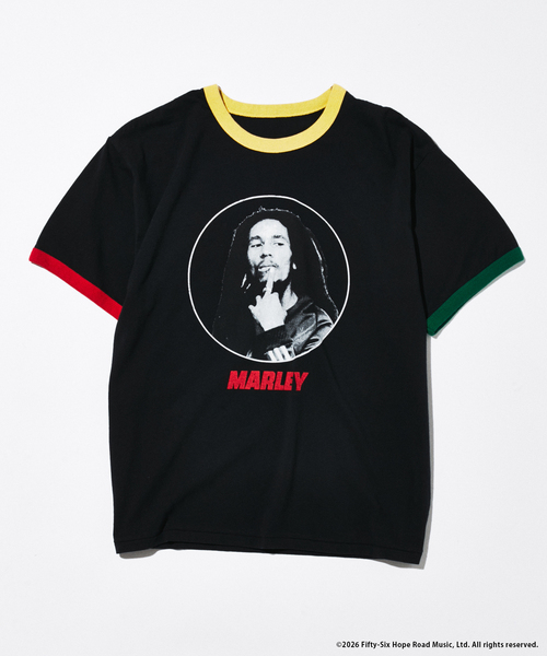 JOURNAL STANDARD(ジャーナルスタンダード)の「Bob Marley / ボブ・マーリー プリント Tシャツ(Tシャツ/カットソー・メンズ・イエロー/ホワイト/ブラック/チャコールグレー/ブラック系その他/ブラックミックス・LARGE/MEDIUM/SMALL)」の18枚目の写真