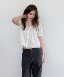 THE LILLE（ザ リル）の「Sage Lace Blouse（シャツ/ブラウス）」