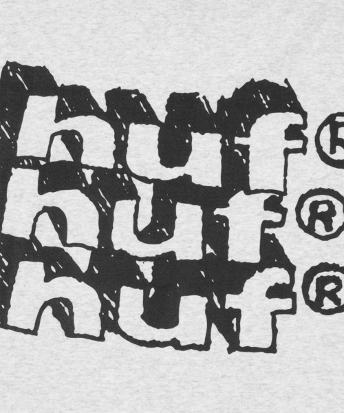 HUF(ハフ)の「HAND STACKED TEE(Tシャツ/カットソー・メンズ・アッシュグレー/ブラック/ホワイト/マスタード/ホワイト系その他・XXL/M/S/L/XL)」の17枚目の写真