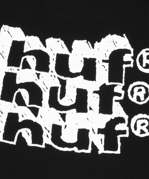 HUF(ハフ)の「HAND STACKED TEE(Tシャツ/カットソー・メンズ・アッシュグレー/ブラック/ホワイト/マスタード/ホワイト系その他・XXL/M/S/L/XL)」の14枚目の写真