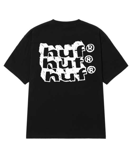 HUF(ハフ)の「HAND STACKED TEE(Tシャツ/カットソー・メンズ・アッシュグレー/ブラック/ホワイト/マスタード/ホワイト系その他・XXL/M/S/L/XL)」の12枚目の写真
