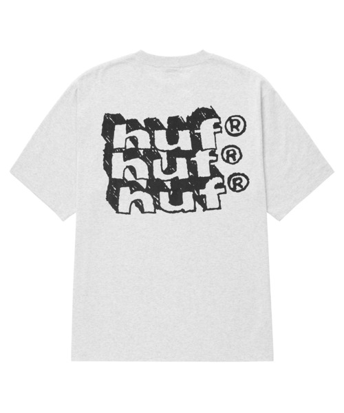 HUF(ハフ)の「HAND STACKED TEE(Tシャツ/カットソー・メンズ・アッシュグレー/ブラック/ホワイト/マスタード/ホワイト系その他・XXL/M/S/L/XL)」の15枚目の写真