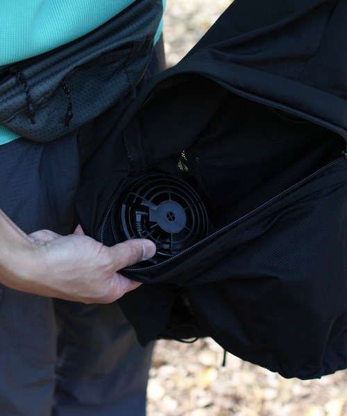 Snow Peak（スノーピーク）の「Snow Peak / Peltier Cooling Device Vest ペルチェ冷却ベスト ファン付き ハイブリッドベスト（ベスト・メンズ・ブラック・2/1）」の21枚目の写真
