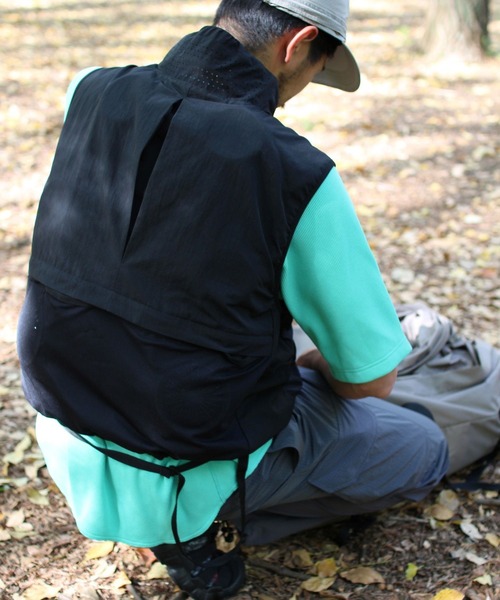 Snow Peak（スノーピーク）の「Snow Peak / Peltier Cooling Device Vest ペルチェ冷却ベスト ファン付き ハイブリッドベスト（ベスト・メンズ・ブラック・2/1）」の8枚目の写真