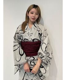jouetieオリジナル】ローズチェッカーセパレート浴衣（浴衣）｜jouetie
