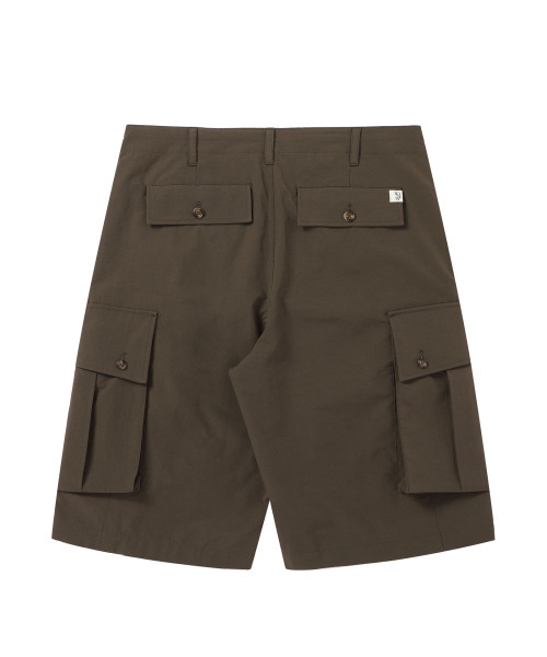 SOLEW（ソル）の「リップストップバミューダカーゴパンツ_ダークオリーブ（その他パンツ・メンズ・その他・SMALL/MEDIUM/LARGE/X-LARGE）」の2枚目の写真