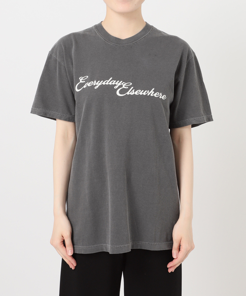 Deuxieme Classe(ドゥーズィエムクラス)の「UNIFORM Tシャツ(Tシャツ/カットソー・レディース・ホワイト/チャコールグレー・FREE)」の16枚目の写真