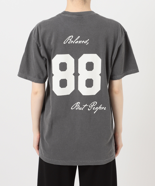 Deuxieme Classe(ドゥーズィエムクラス)の「UNIFORM Tシャツ(Tシャツ/カットソー・レディース・ホワイト/チャコールグレー・FREE)」の18枚目の写真