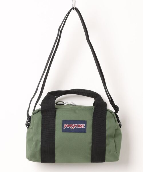 JANSPORT(ジャンスポーツ)の「【JANSPORT】WEEKENDER MINI DUFFEL(ショルダーバッグ・メンズ・ネイビー/ベージュ/ブラック/グリーン・FREE)」の4枚目の写真