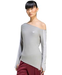 adidas ONE SHOULDER ASYMMETRIC TOP / アディダス ワンショルダー アシンメトリック トップ