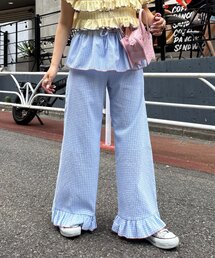 HELLO.SANFRANCISCO | 【HELLO.SANFRANCISCO】レイヤードスカート付フリルパンツ(その他パンツ)