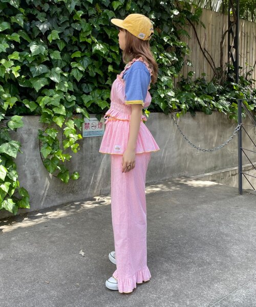 HELLO.SANFRANCISCO(ハローサンフランシスコ)の「【HELLO.SANFRANCISCO】レイヤードスカート付フリルパンツ(その他パンツ・レディース・ピンク/サックスブルー・MEDIUM/SMALL)」の8枚目の写真